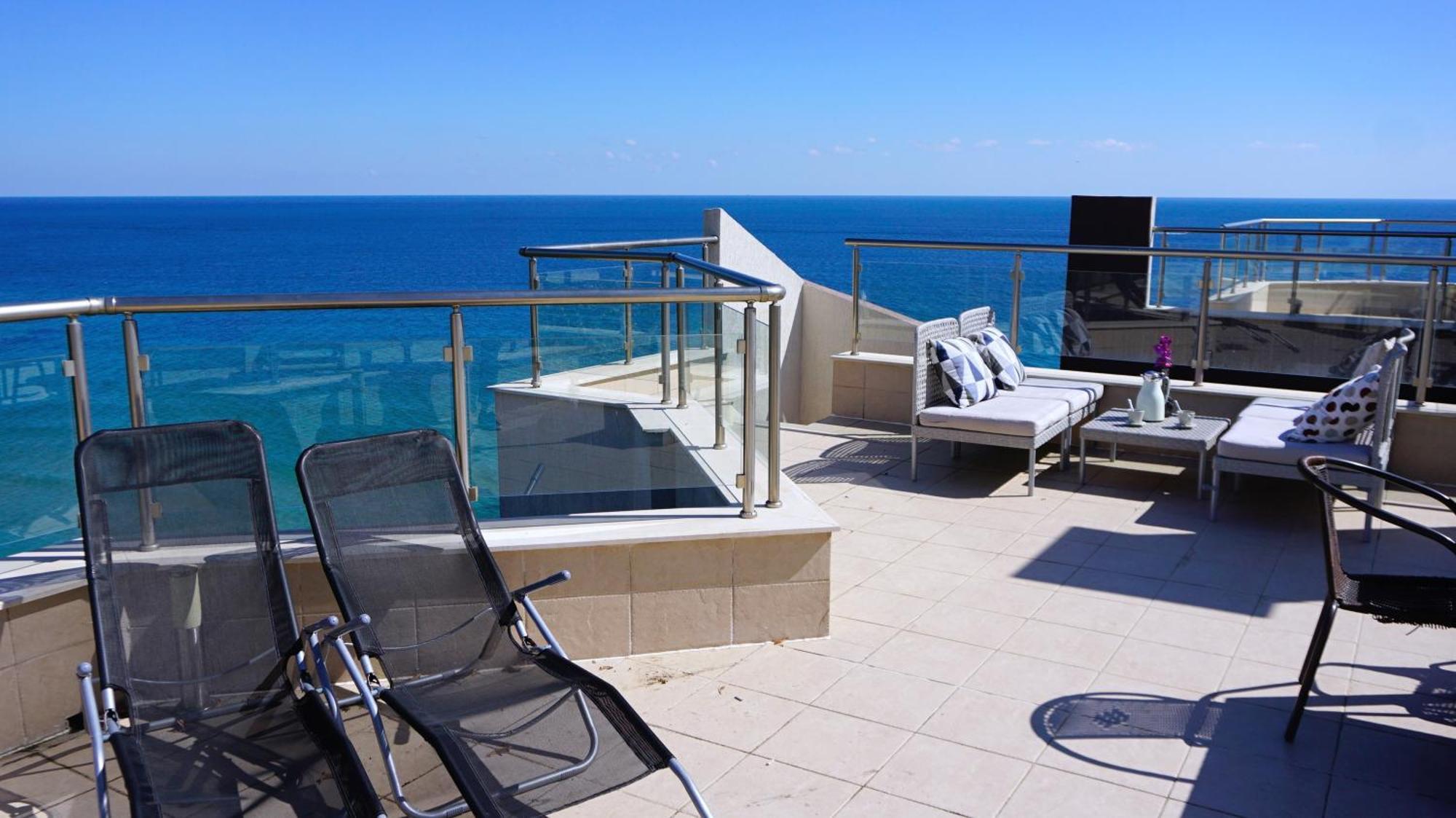 Апартаменти Бяла Клиф На Плажа - Apartments Byala Cliff First Line Eksteriør billede