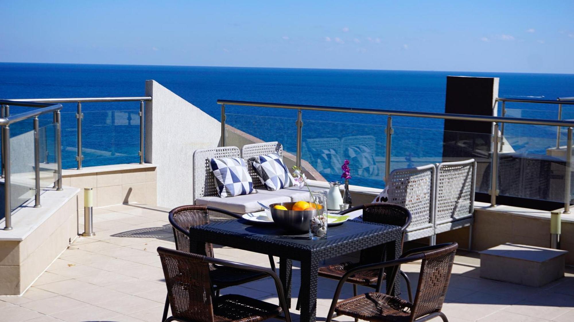 Апартаменти Бяла Клиф На Плажа - Apartments Byala Cliff First Line Eksteriør billede