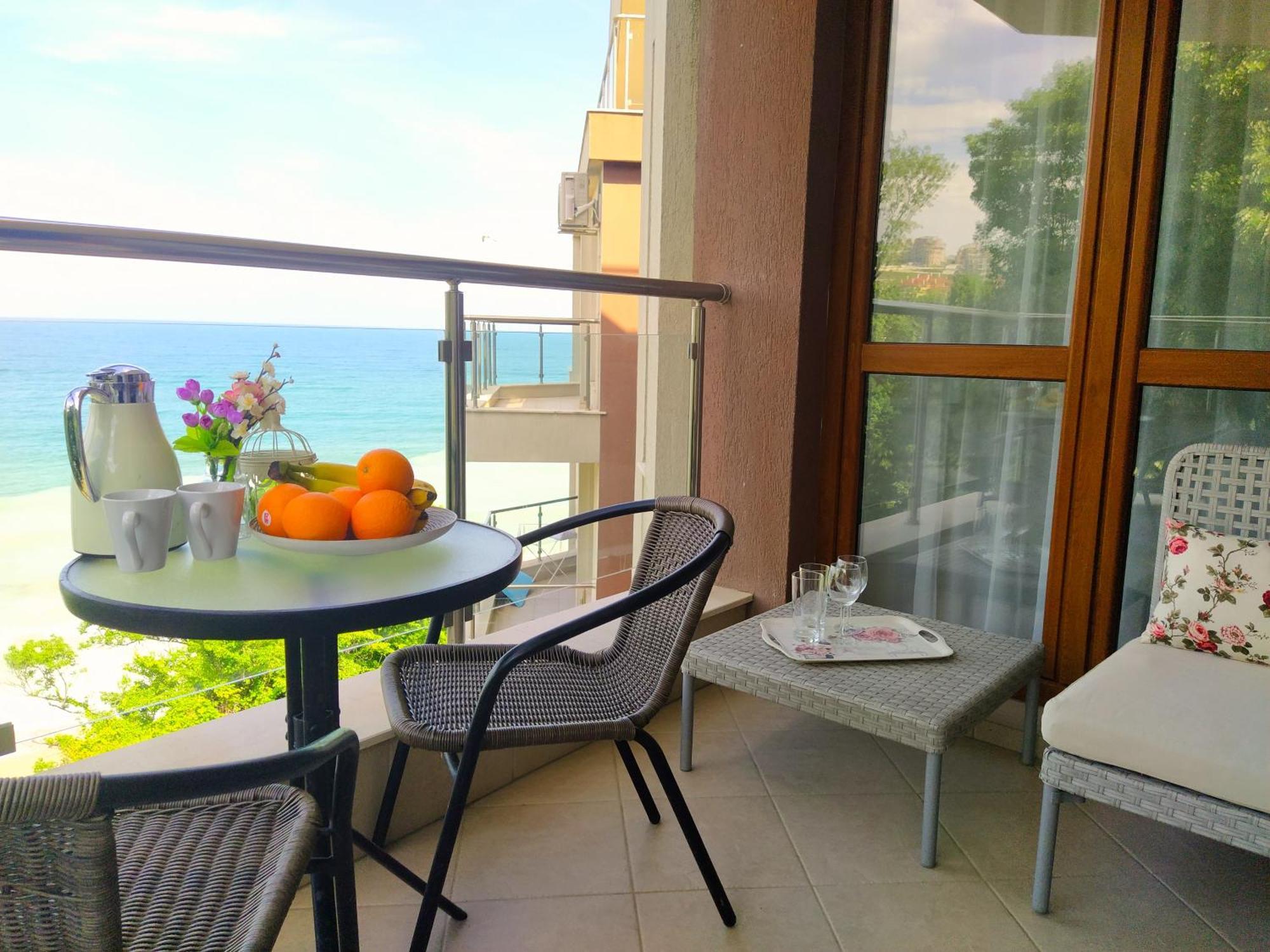 Апартаменти Бяла Клиф На Плажа - Apartments Byala Cliff First Line Eksteriør billede