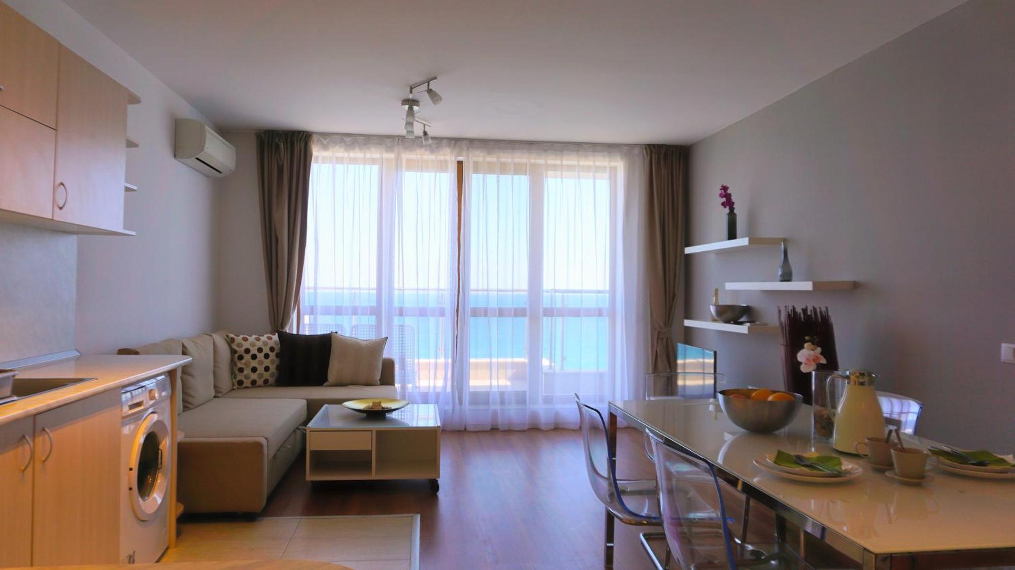 Апартаменти Бяла Клиф На Плажа - Apartments Byala Cliff First Line Eksteriør billede