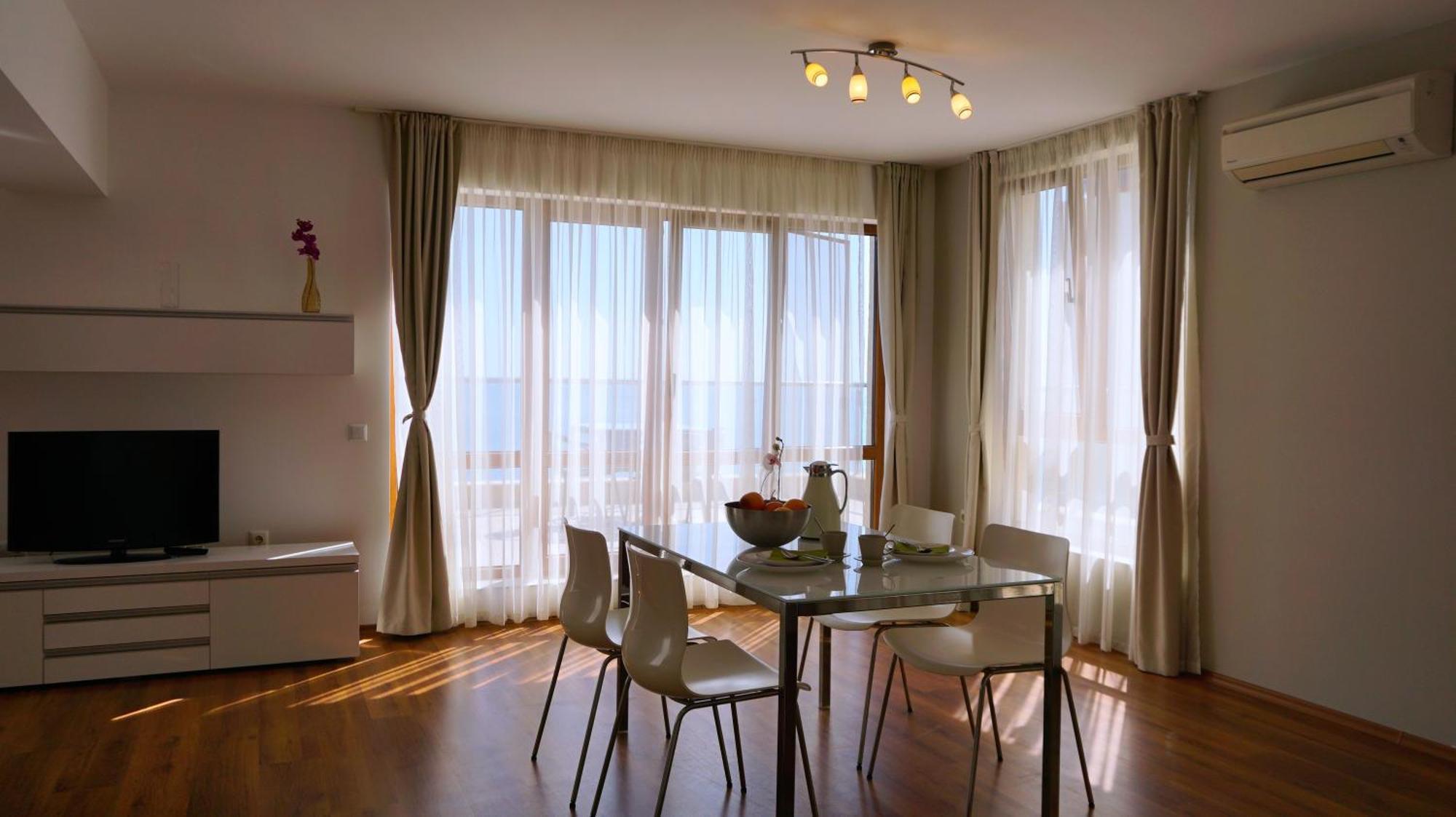 Апартаменти Бяла Клиф На Плажа - Apartments Byala Cliff First Line Eksteriør billede