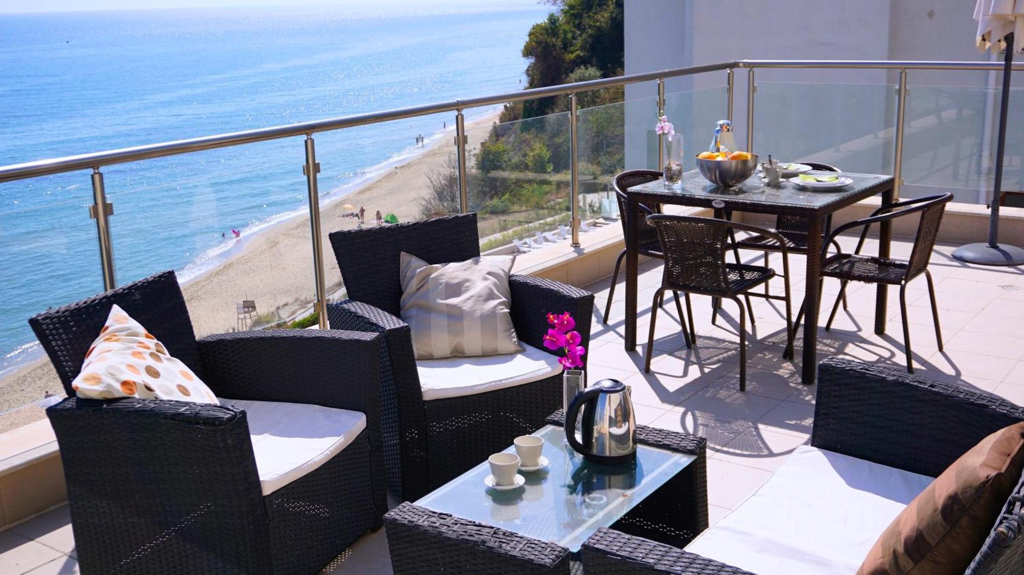 Апартаменти Бяла Клиф На Плажа - Apartments Byala Cliff First Line Eksteriør billede