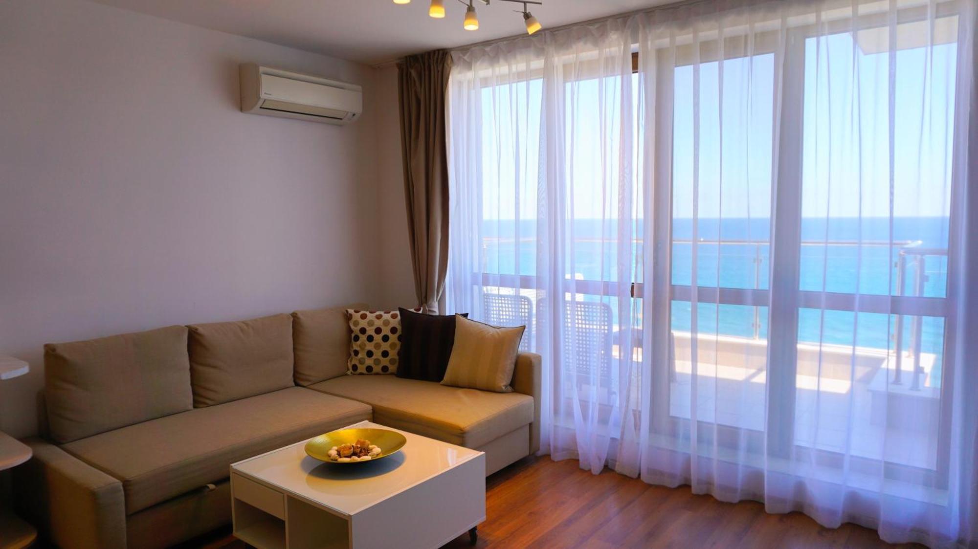 Апартаменти Бяла Клиф На Плажа - Apartments Byala Cliff First Line Eksteriør billede