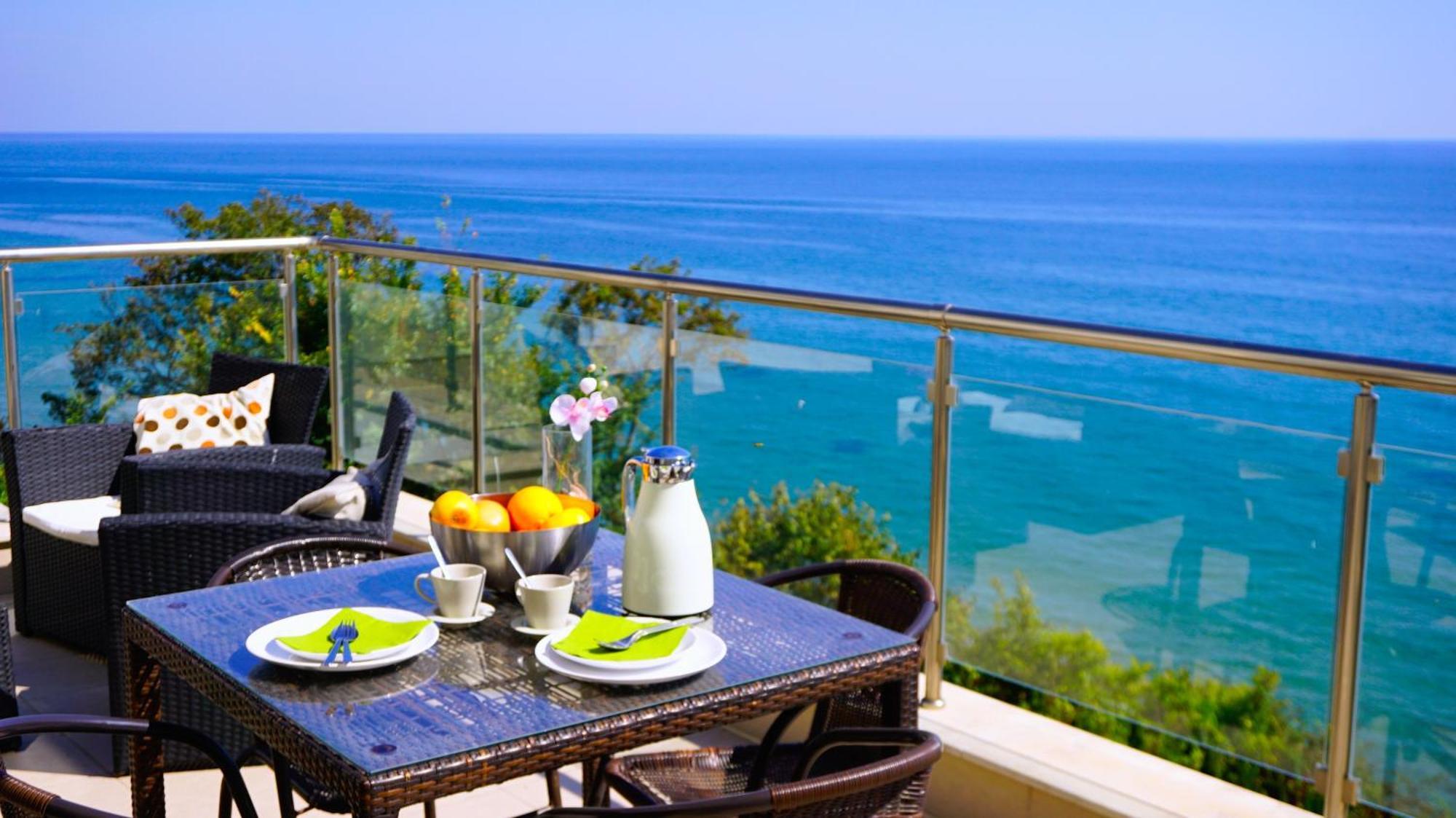 Апартаменти Бяла Клиф На Плажа - Apartments Byala Cliff First Line Eksteriør billede