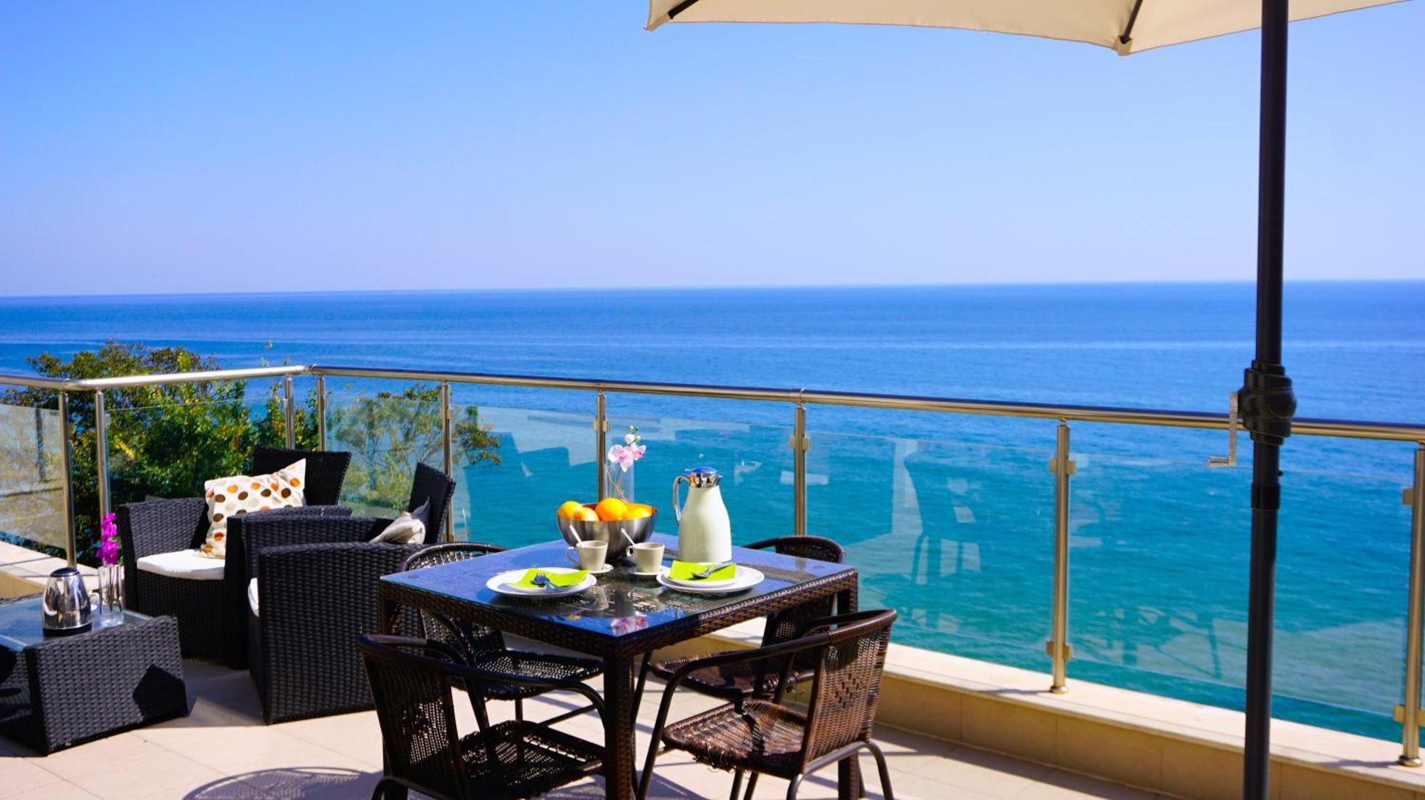 Апартаменти Бяла Клиф На Плажа - Apartments Byala Cliff First Line Eksteriør billede