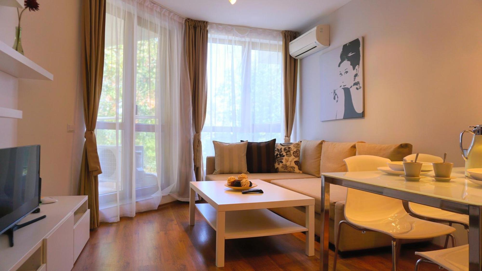 Апартаменти Бяла Клиф На Плажа - Apartments Byala Cliff First Line Værelse billede