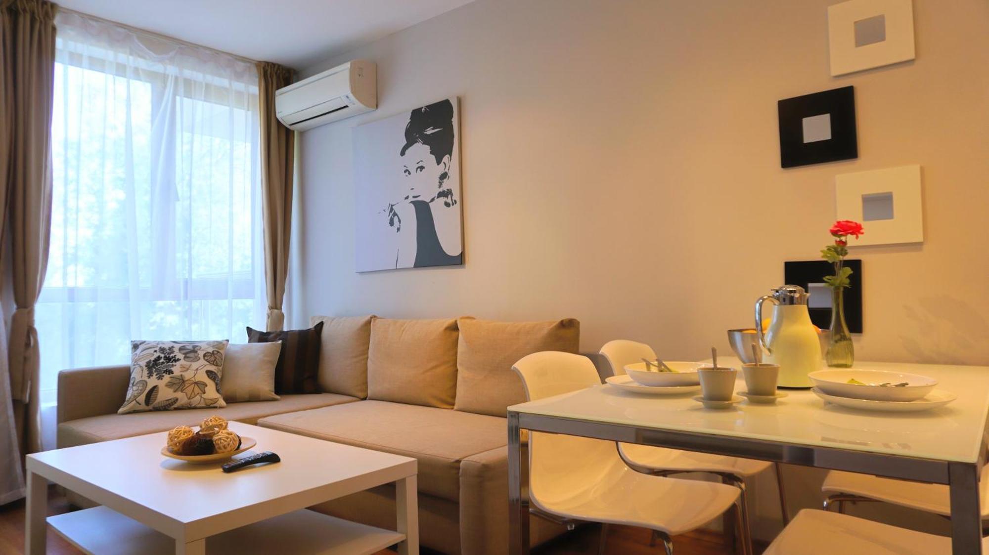 Апартаменти Бяла Клиф На Плажа - Apartments Byala Cliff First Line Værelse billede